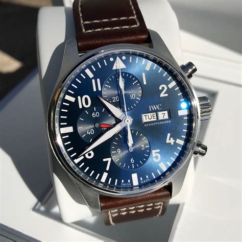 iwc pilot iw377714|IWC Pilot Chronograph IW377714.